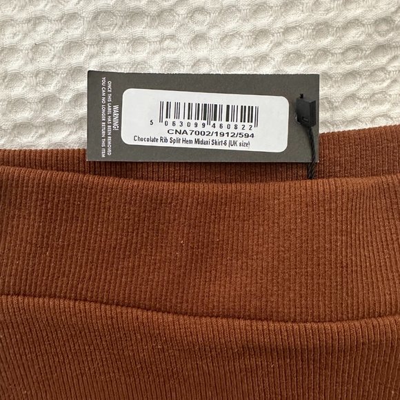NWT Chocolate Rib Top and Skirt Set - Size 4 - Picture 11 of 12